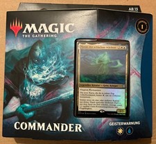 Magic the Gathering Commander Deck Kaldheim Geisterwarnung Deutsch Neu & OVP
