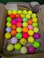 MARKEN MIX Gebrauchte Bälle, Golfbälle, Bunt, 40 Stück