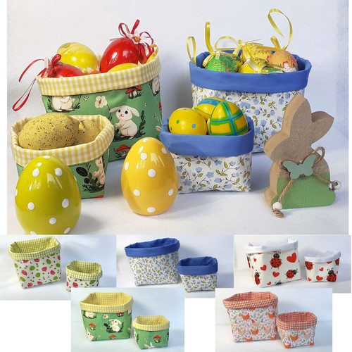 2tlg set osterkorb - set,