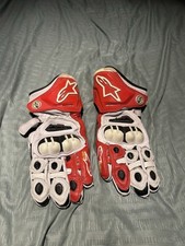 ALPINESTARS GP PRO Herren Motorrad Handschuhe Gr.  XL Leder SUPERSPORT  ROT Gay