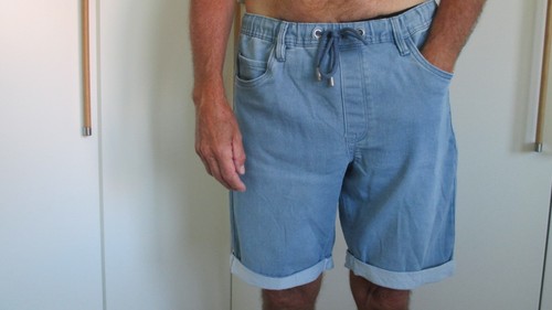Jeans bermuda hose kurz - jeans,