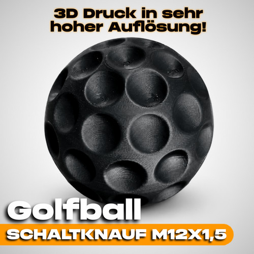 Golfball schaltknauf m12x1 - schaltknauf, m12x1,5