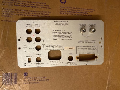 Gehäuseteil für keithley - für,