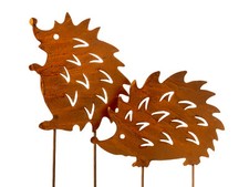 2er Set Gartenstecker Igel |