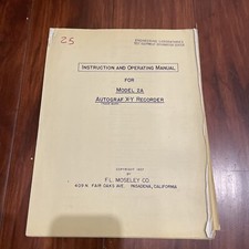 Moseley Model 2A Autograf X-Y