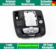 MMI Multimedia Bedienschalter Schwarz glanz Silber matt Audi A6 4G C7 4G1919610E