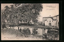 AK Villeneuve-de-Berg, Proriete du Pradel oder Olivier de Serres wurde 1539 geboren 