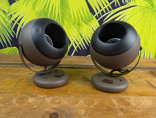 Vintage eyeball wandlampe - 2x,
