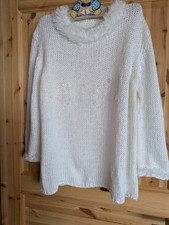 Winterpulli Schneeweiß