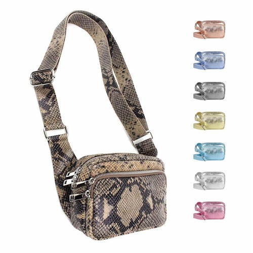 Damen leder tasche cross - cross, over