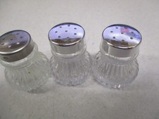3er Set WMF mini Salzstreuer