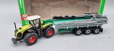 Landwirtschaft 1:87 Siku Farmer 1827 Claas Xerion Traktor mit Fasswagen OVP