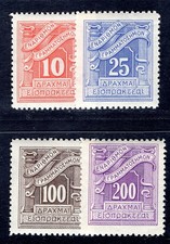 GRIECHENLAND PORTO 1942 67-70 ** POSTFRISCH TADELLOS SATZ (F8817