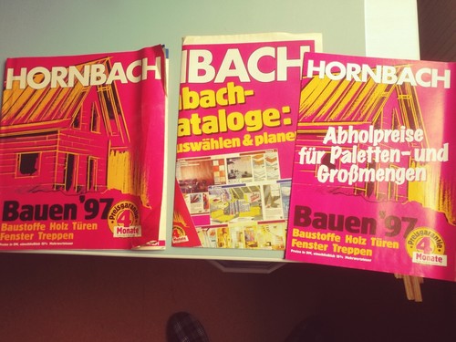 Hornbach prospekte 1997 retro - hornbach,