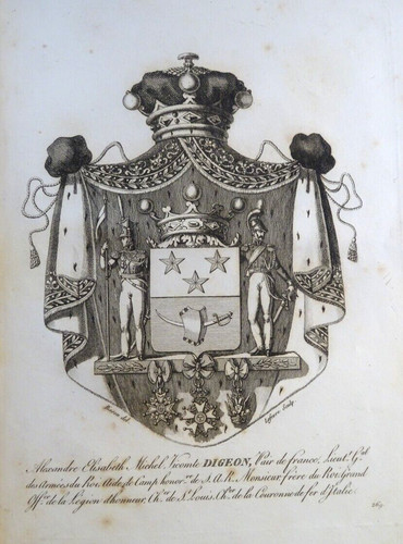 Gravur wappen heraldik general - gravur,