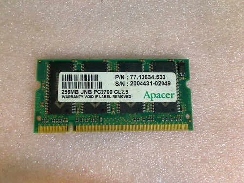 256mb ram arbeitsspeicher - ram,