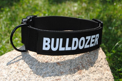 Neu halsband nylon 5cm - halsband,
