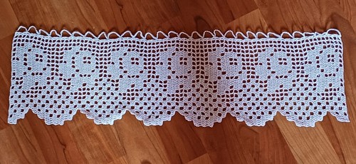 Häkelgardine handarbeit neu - häkelgardine, ,handarbeit,neu