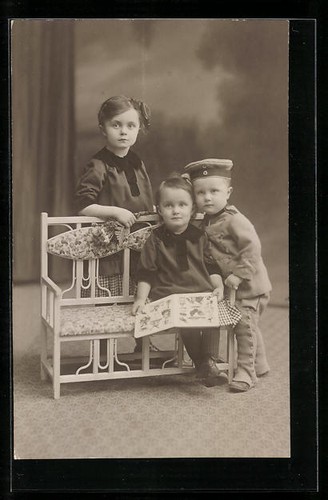Foto steppke uniform mit - foto-ak, in