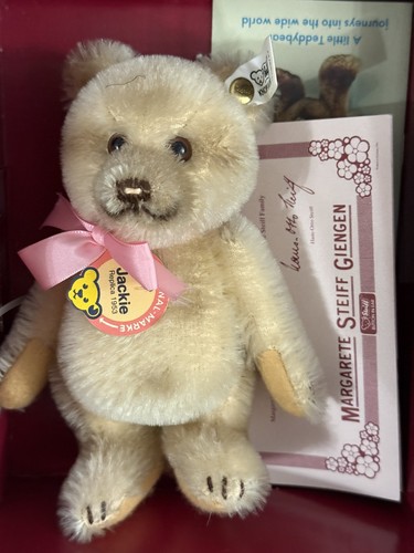 Steiff bär teddy jackie 1953 - steiff,