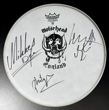 MOTORHEAD Lemmy signed