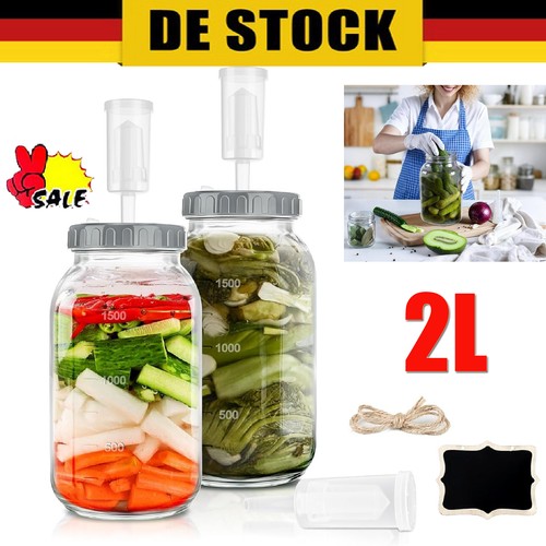 Groß fermentierglas mit - groß,