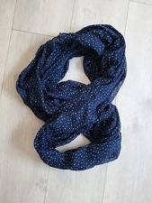 Loopschal Blau-weiss Gepunktet, Tom Tailor