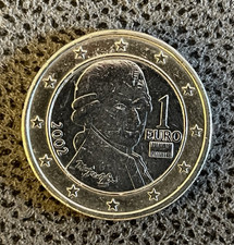 1 Euro Münze, 2002