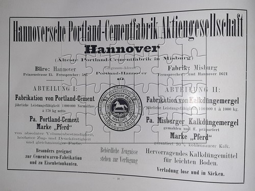 Große werbeanzeige 1907 - große,