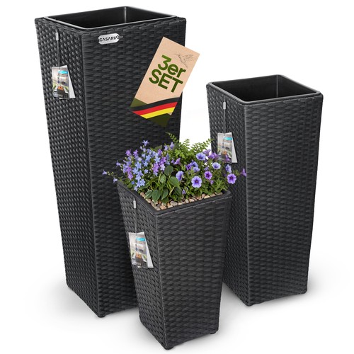 Casaria blumentopf 3er set - casaria®,