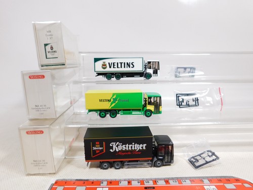 Wiking 3x lkw - 1:87,