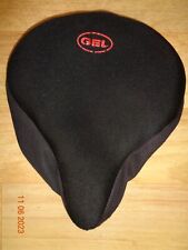 Gel-Satteldecke mit Gelkissen Schwarz 260 x 235 mm