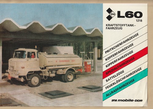 Ddr prospekt lkw - l, 1218