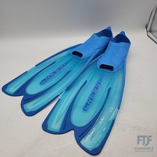 CRESSI Agua Fins 41/42 Aquamarine 41/42 - Self Adjusting Flossen für Tauchen, Ap