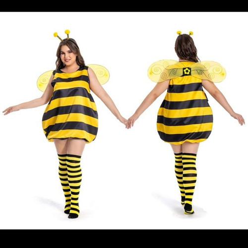 Damen bienen komplett kostüm - damen,