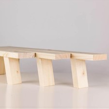 Schwibbogenbank Fensterbank Holz Schwibbogenerhöhung Fensterbank