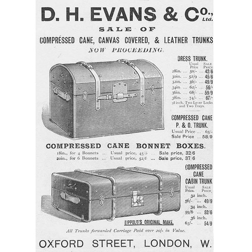 Evans co reisetruhe - d.h, &