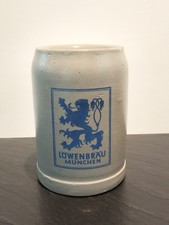 Alter Bierkrug Löwenbräu