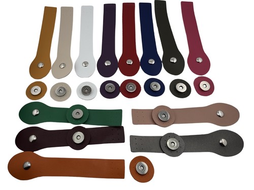 Riemen mit magnet - magnet, druckknopf