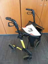 Topro Troja Classic M Rollator schwarz gelb Leichtgewichtsrollator #M