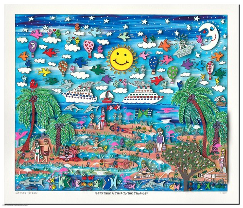 Xxl original james rizzi - 3d,