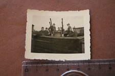 tolles altes Foto - Vierlings-Flak - mit Mannschaft 