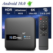 Neue Smart TV- TVH20PRO TV Box WiFi6 Android 10 6K 4K 3D Media Player Box 2GB