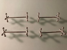 WMF 4 Messerbänkchen verchromt