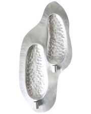 Wandkerzenhalter für 2