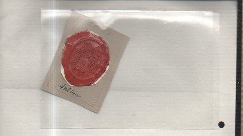 Lacksiegelmarke von - (c11587),