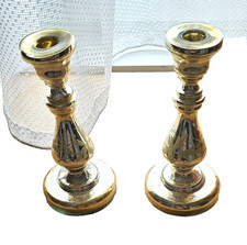 2 schöne alte KERZENLEUCHTER