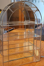 Octagon Glasvitrine Swarovski Sammlervitrine Bleikristall