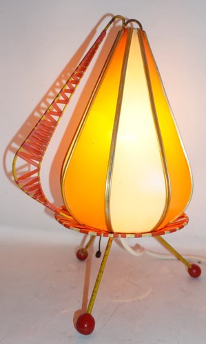 Tischlampe 50er jahre - tischlampe,