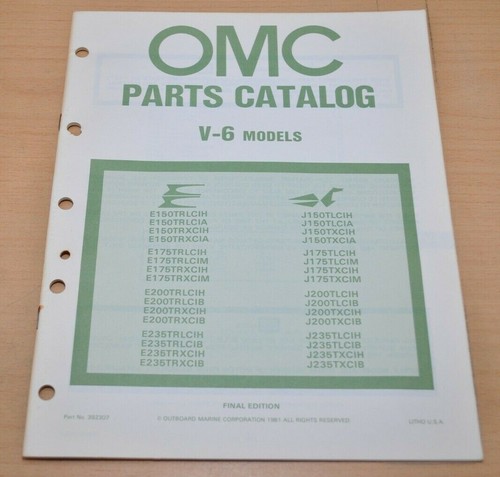 Omc johnson evinrude 6 - omc, v-6